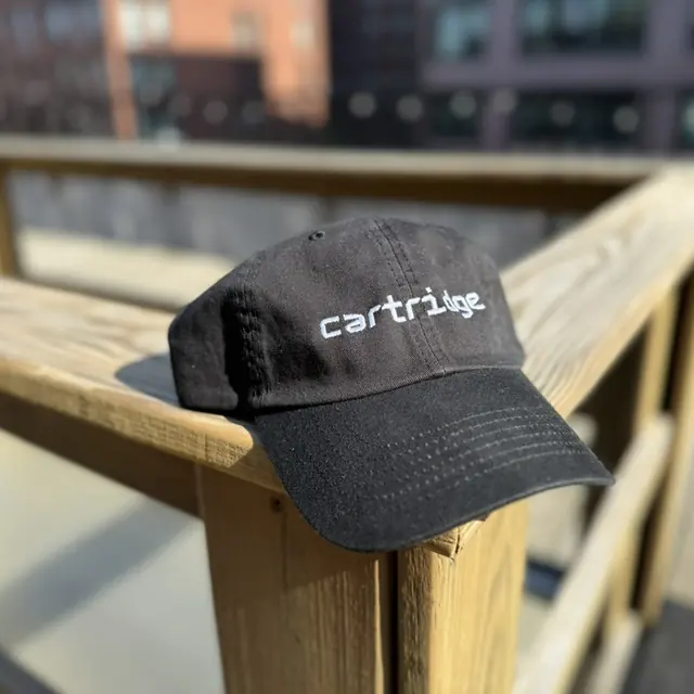 Vintage branded cap created for Cartridge
