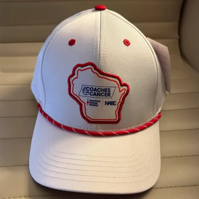 Custom golf hat for Coaches versus Cancer